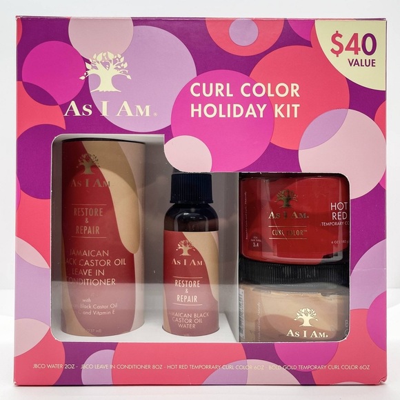 As I Am Curl Color Starter Kit Holiday Gift Set - 4pc - Picture 1 of 7